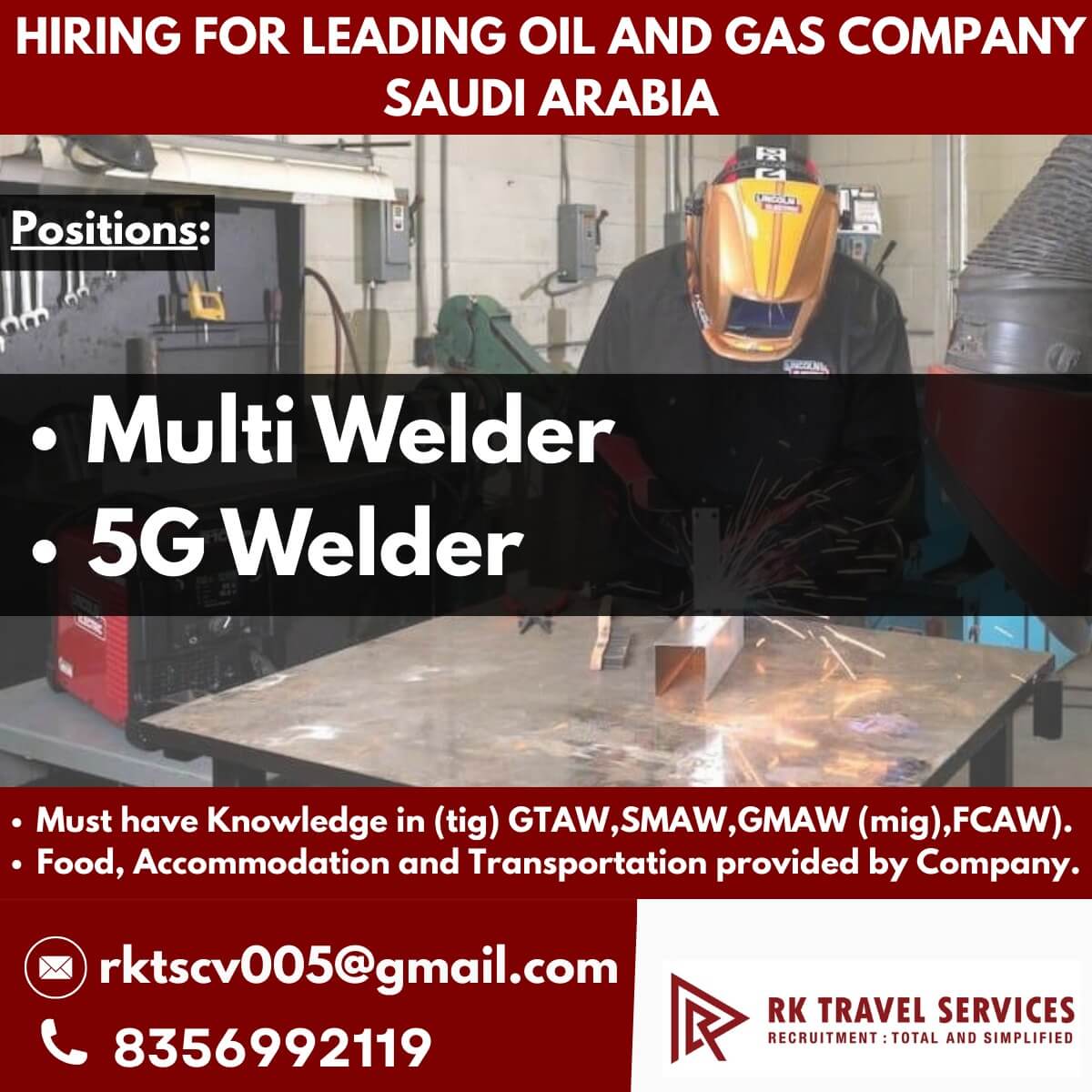 HIRING FOR LEADING OIL AND GAS COMPANY SAUDI ARABIA HIRING FOR LEADING OIL AND GAS COMPANY SAUDI ARABIA