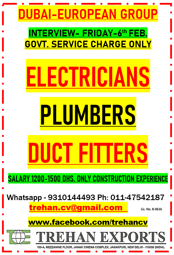 ELECTRICIANS PLUMBERS PIPE FITTERS ELECTRICIANS PLUMBERS PIPE FITTERS