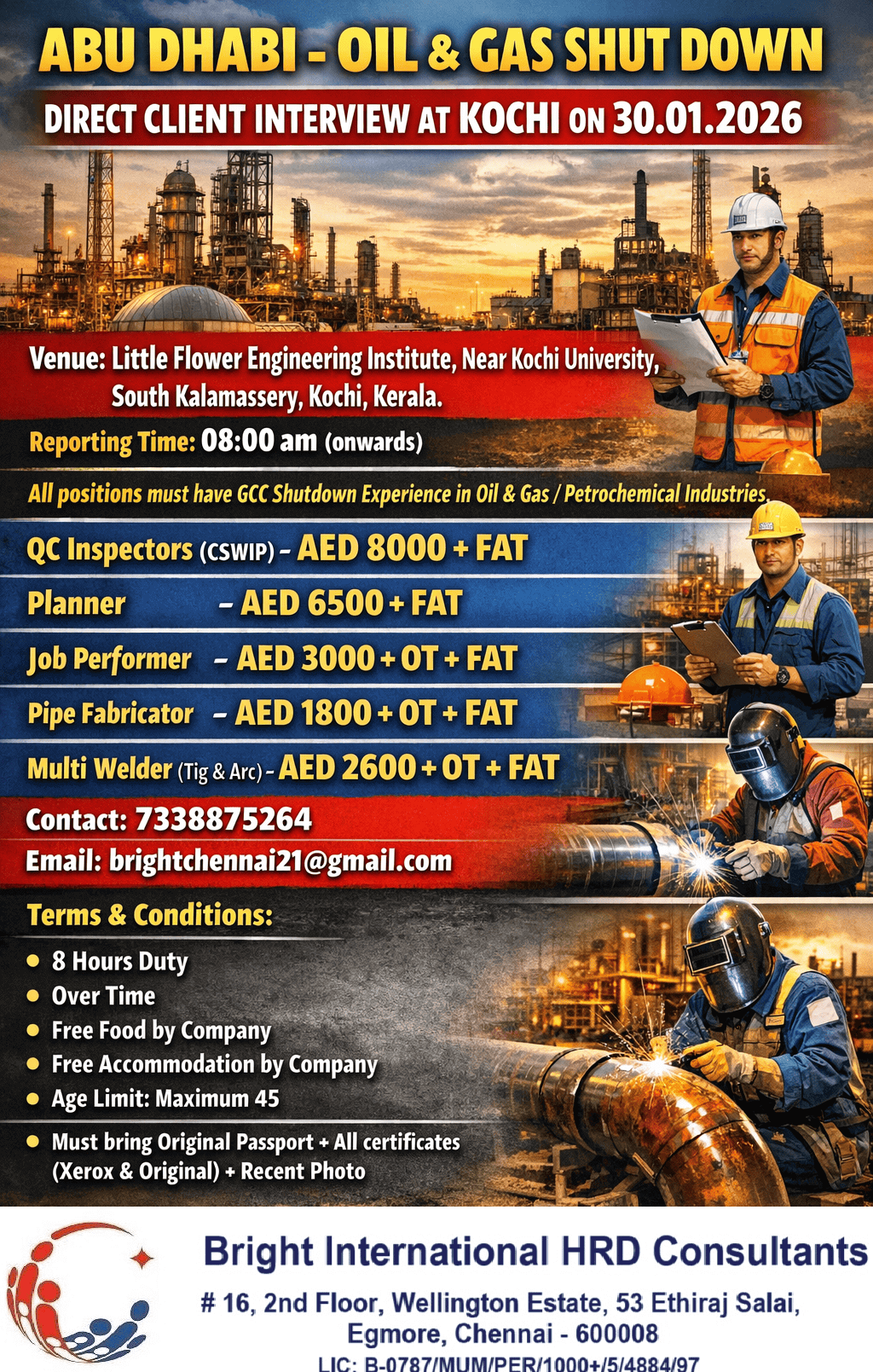 ABU DHABI - OIL & GAS SHUTDOWN