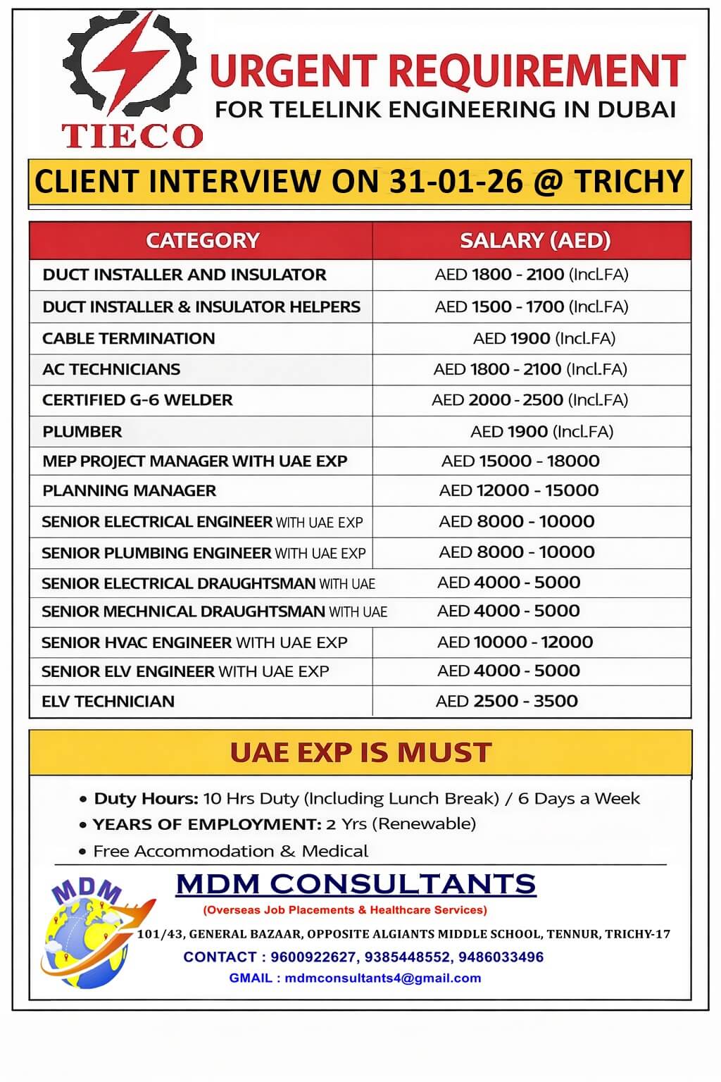 A LEADING COMPANY UAE