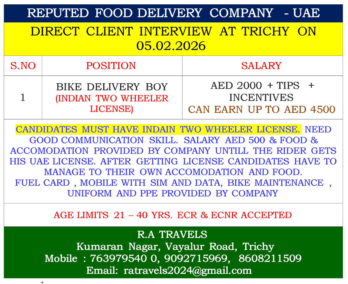 REPUTED FOOD DELIVERY COMPANY - UAE REPUTED FOOD DELIVERY COMPANY - UAE