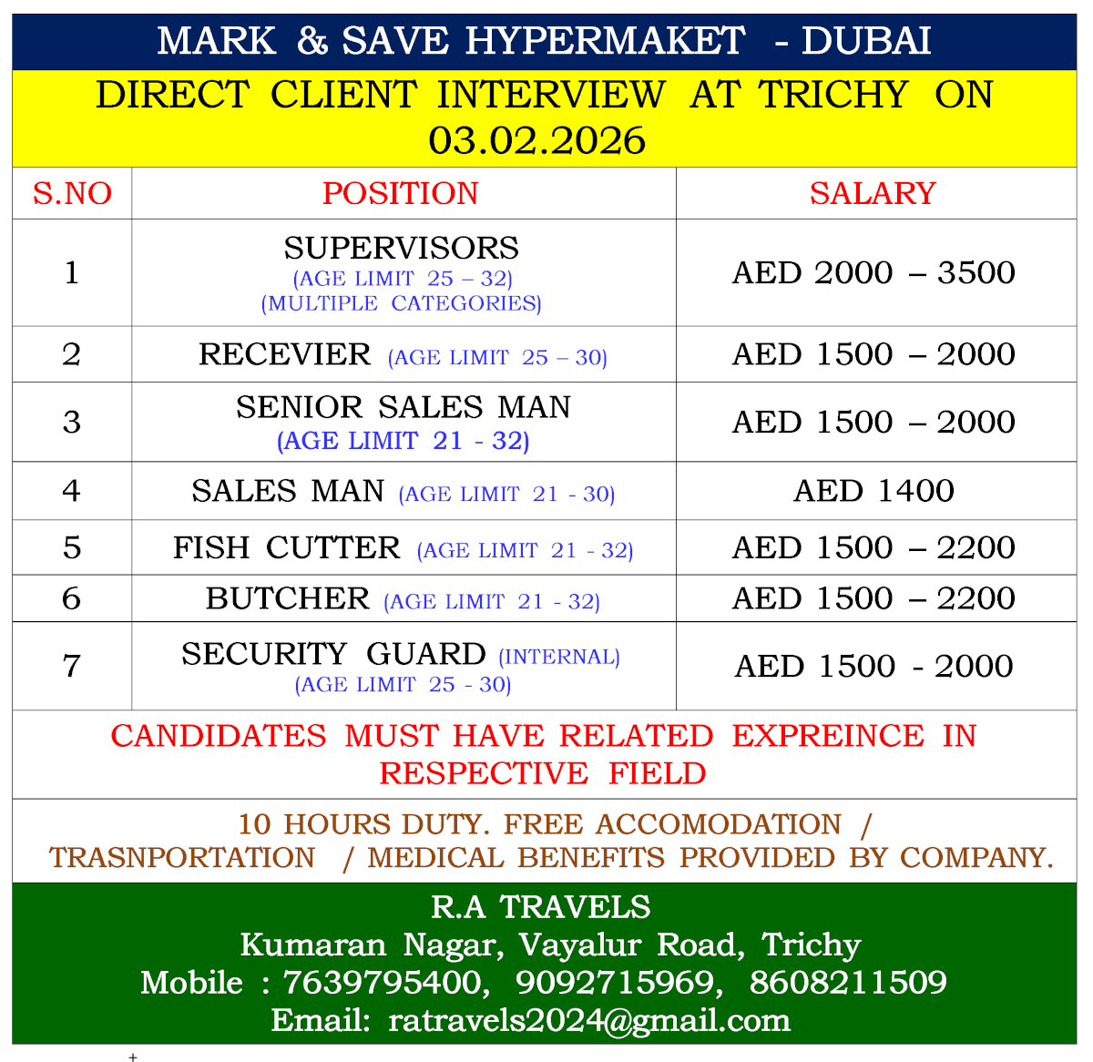 MARK AND SAVE HYPERMARKET - UAE MARK AND SAVE HYPERMARKET - UAE
