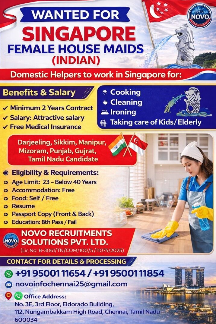 FEMALE HOUSE MAIDS (INDIAN) FEMALE HOUSE MAIDS (INDIAN)