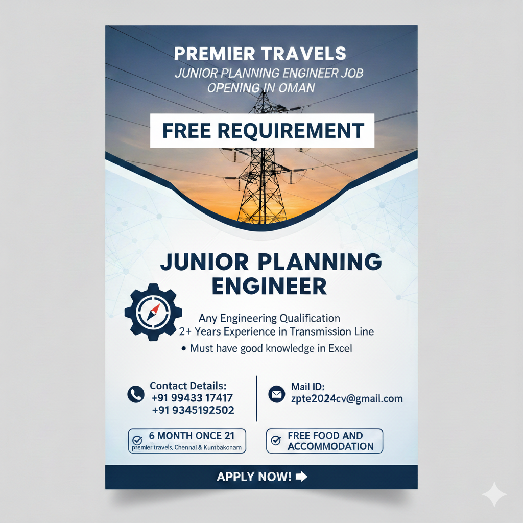 Jr.Planning engineer