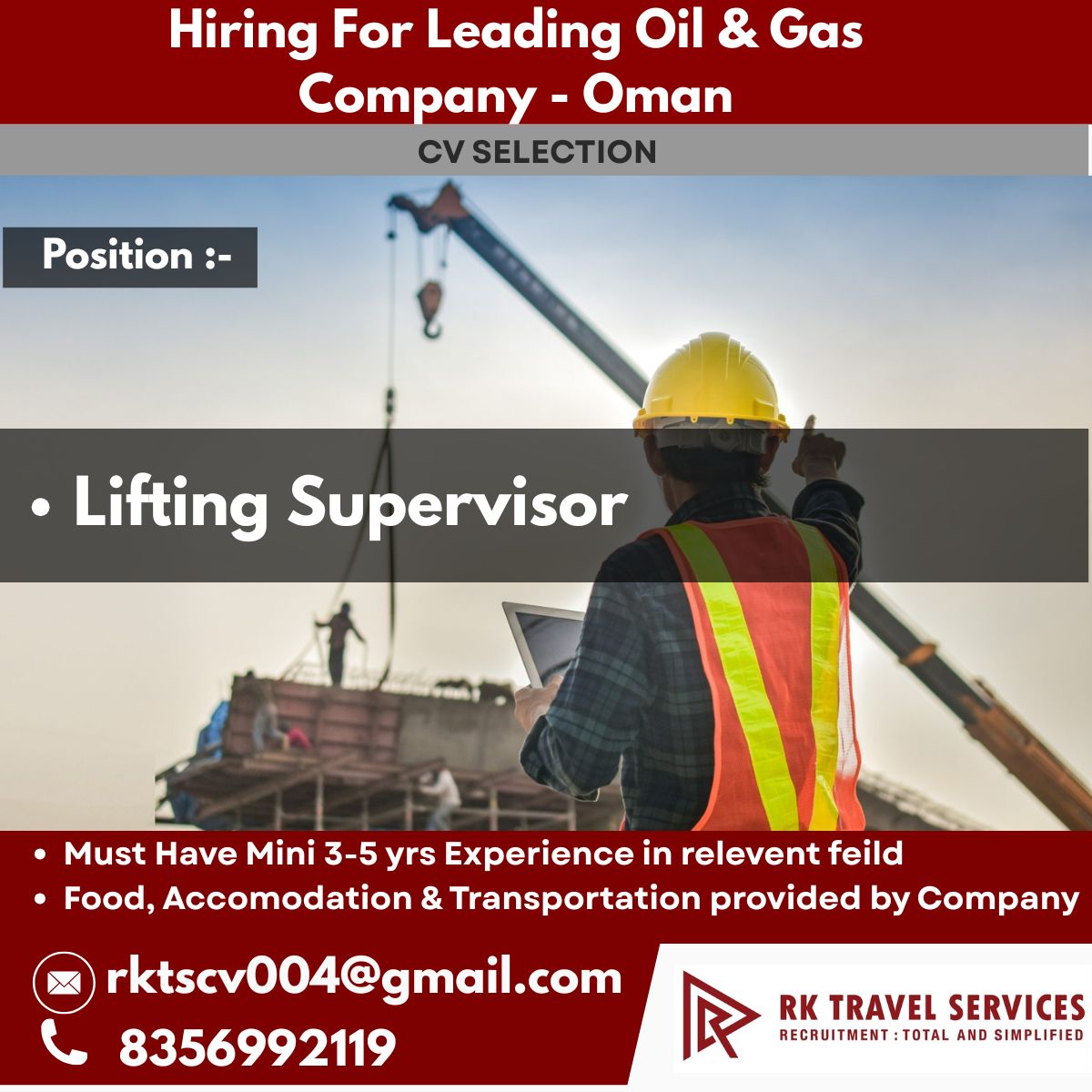 Hiring For Leading Oil & Gas Company - Oman