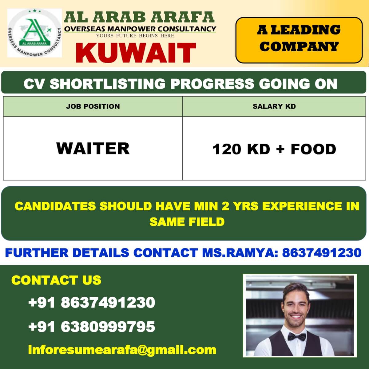 CV SELECTION PROCESS GOING ON