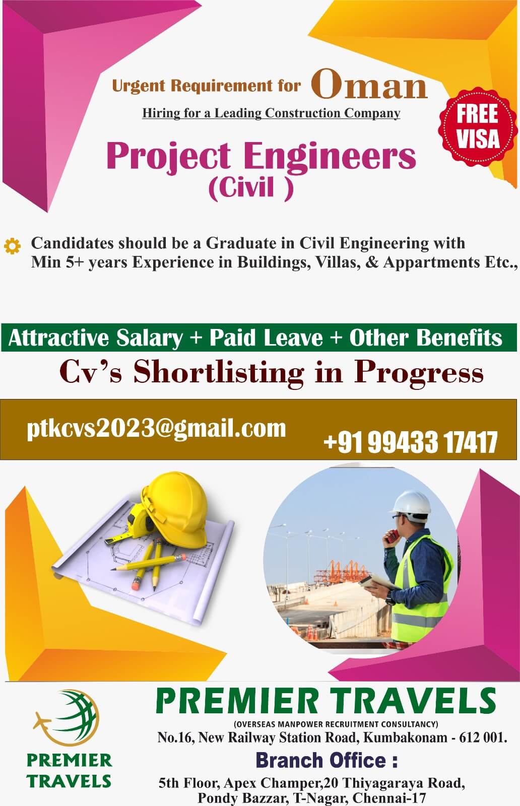 Project Engineer Civil