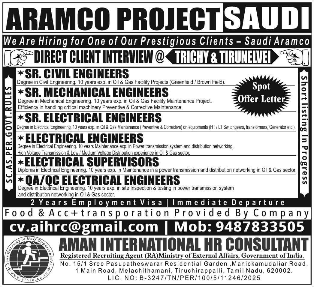 Aramco Project-Saudi