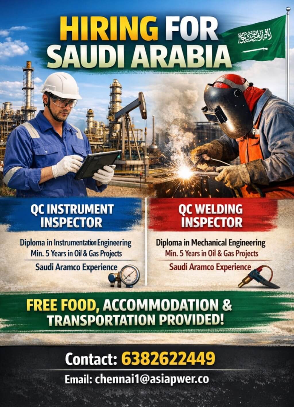 Opening for KSA