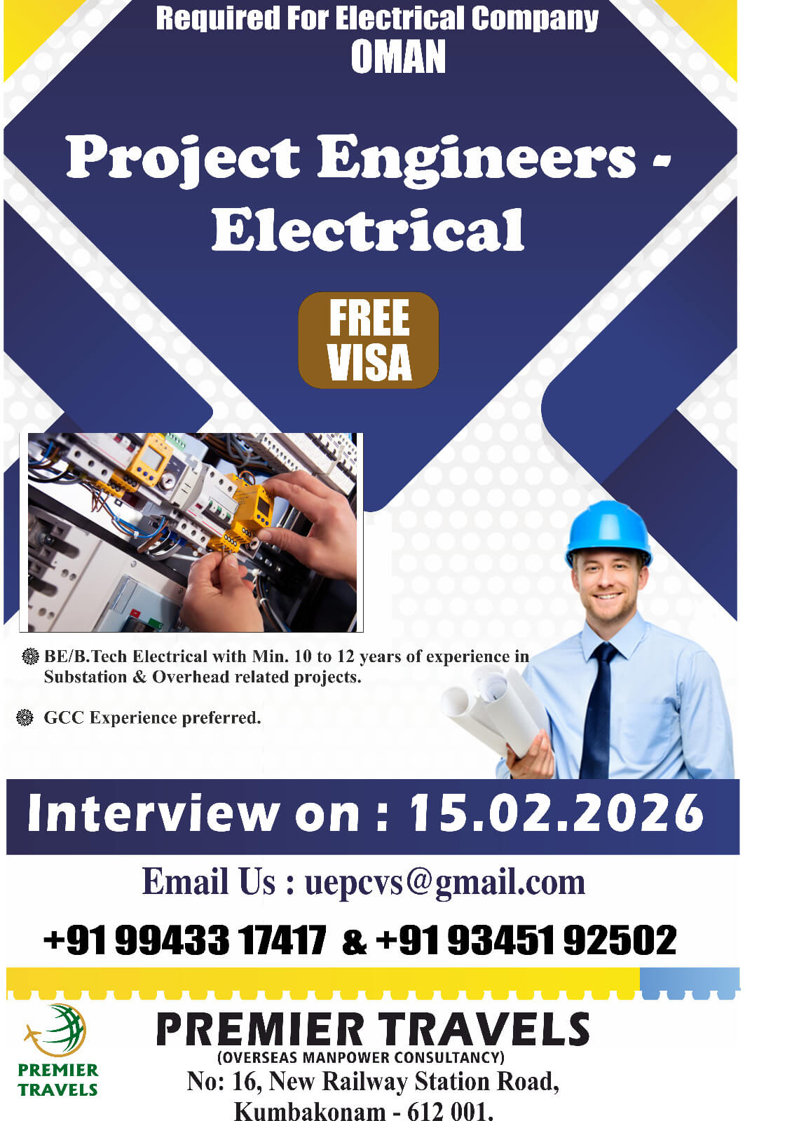Project engineer Electrical