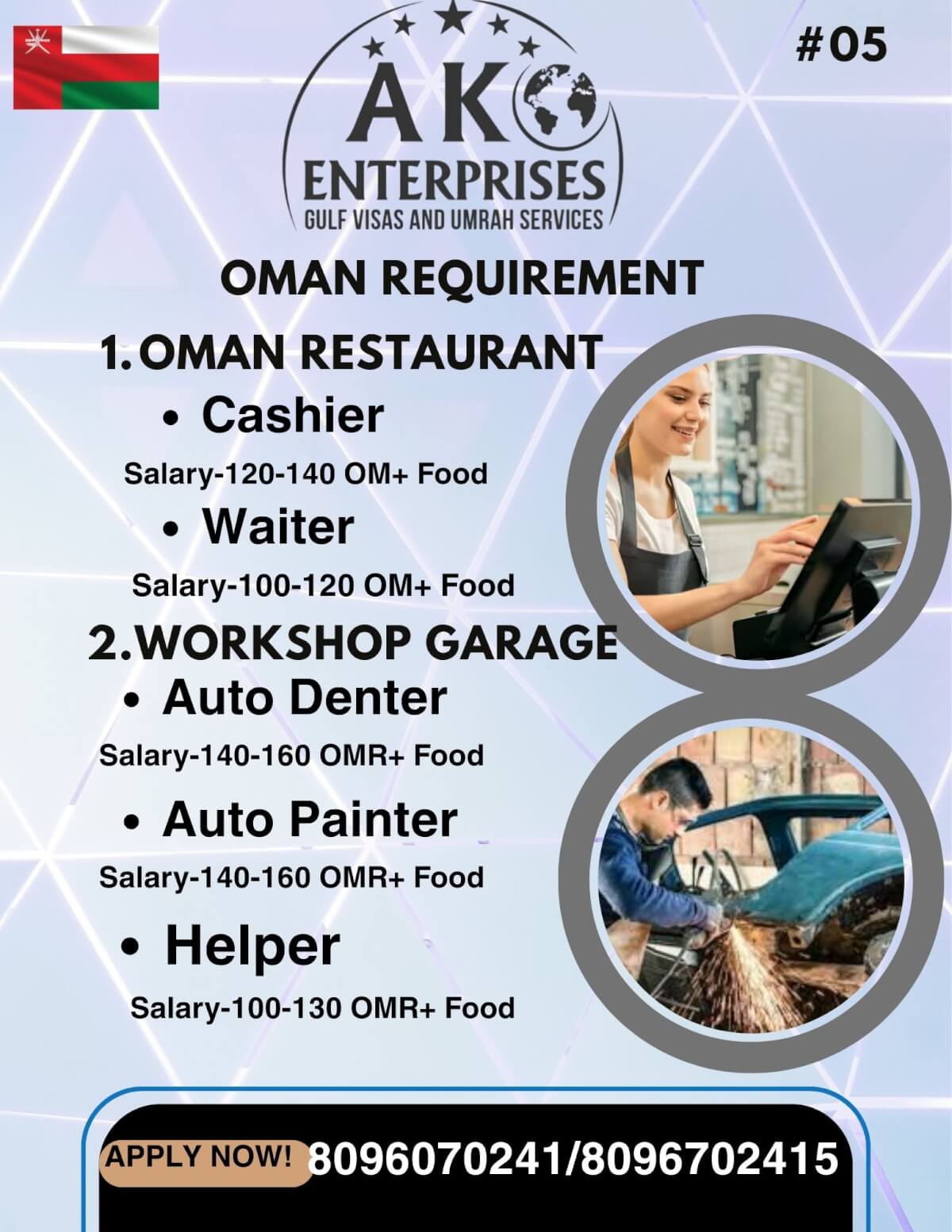 Requirement for Oman