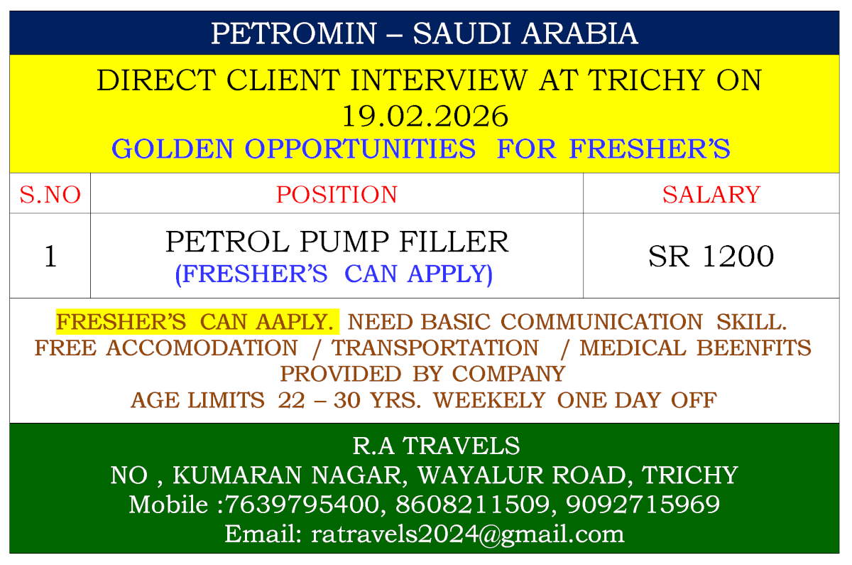 PETROMIN – SAUDI ARABIA PETROMIN – SAUDI ARABIA