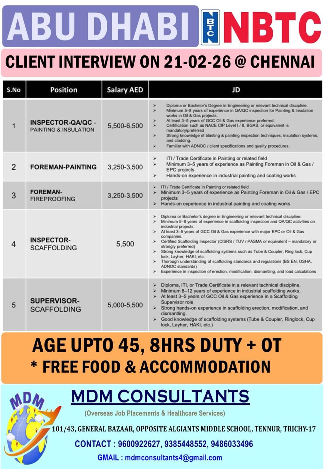 ABUDHABI NBTC ABUDHABI NBTC