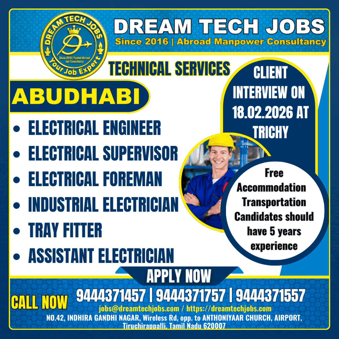 DREAM TECH JOBS WELCOMES YOU !!! DREAM TECH JOBS WELCOMES YOU !!!