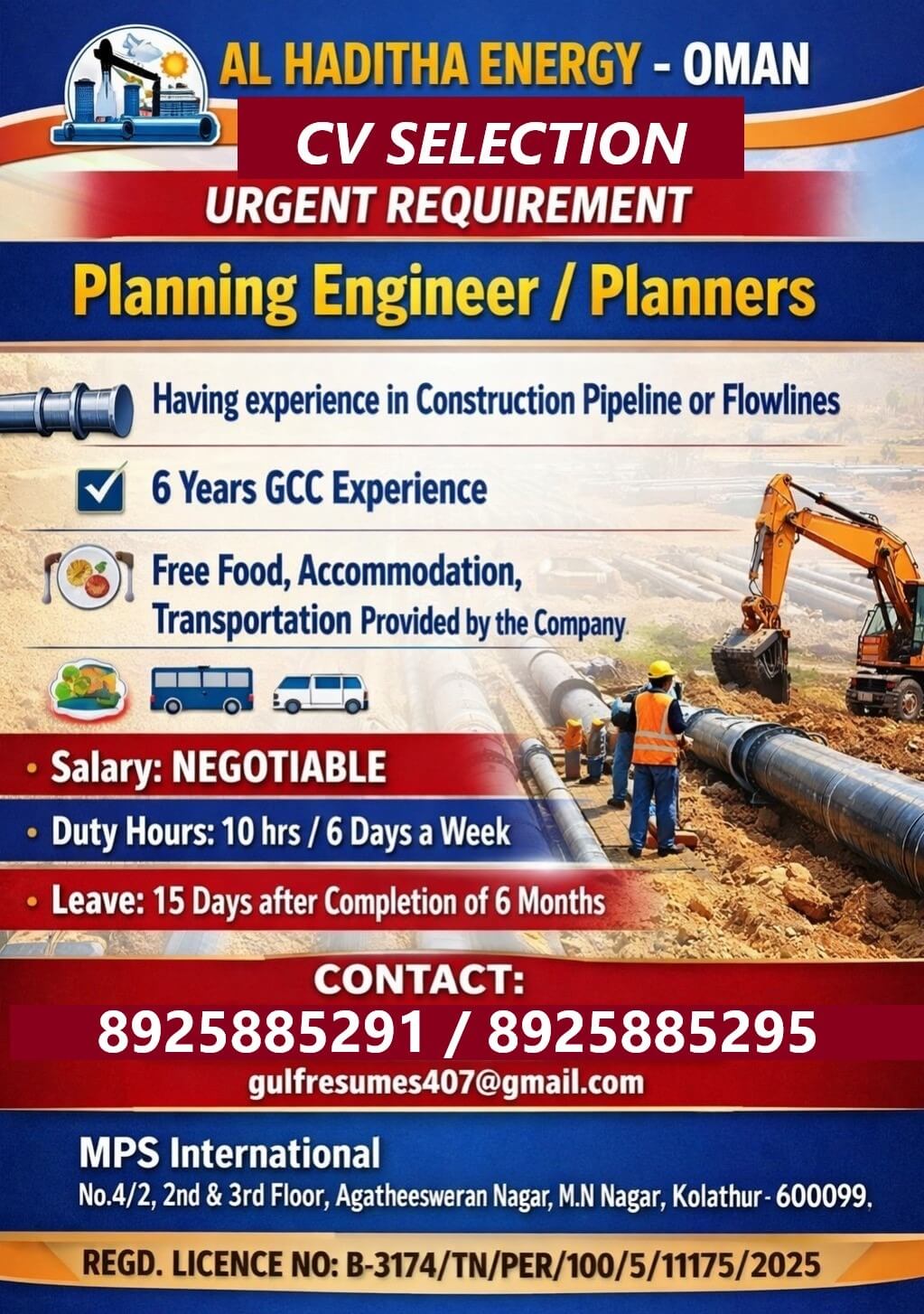 URGENT REQUIREMENT FOR OMAN CV SELECTION ONLINE INTERVIEW