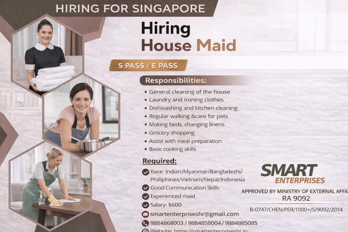 URGENT REQUIREMENT FOR SINGAPORE URGENT REQUIREMENT FOR SINGAPORE