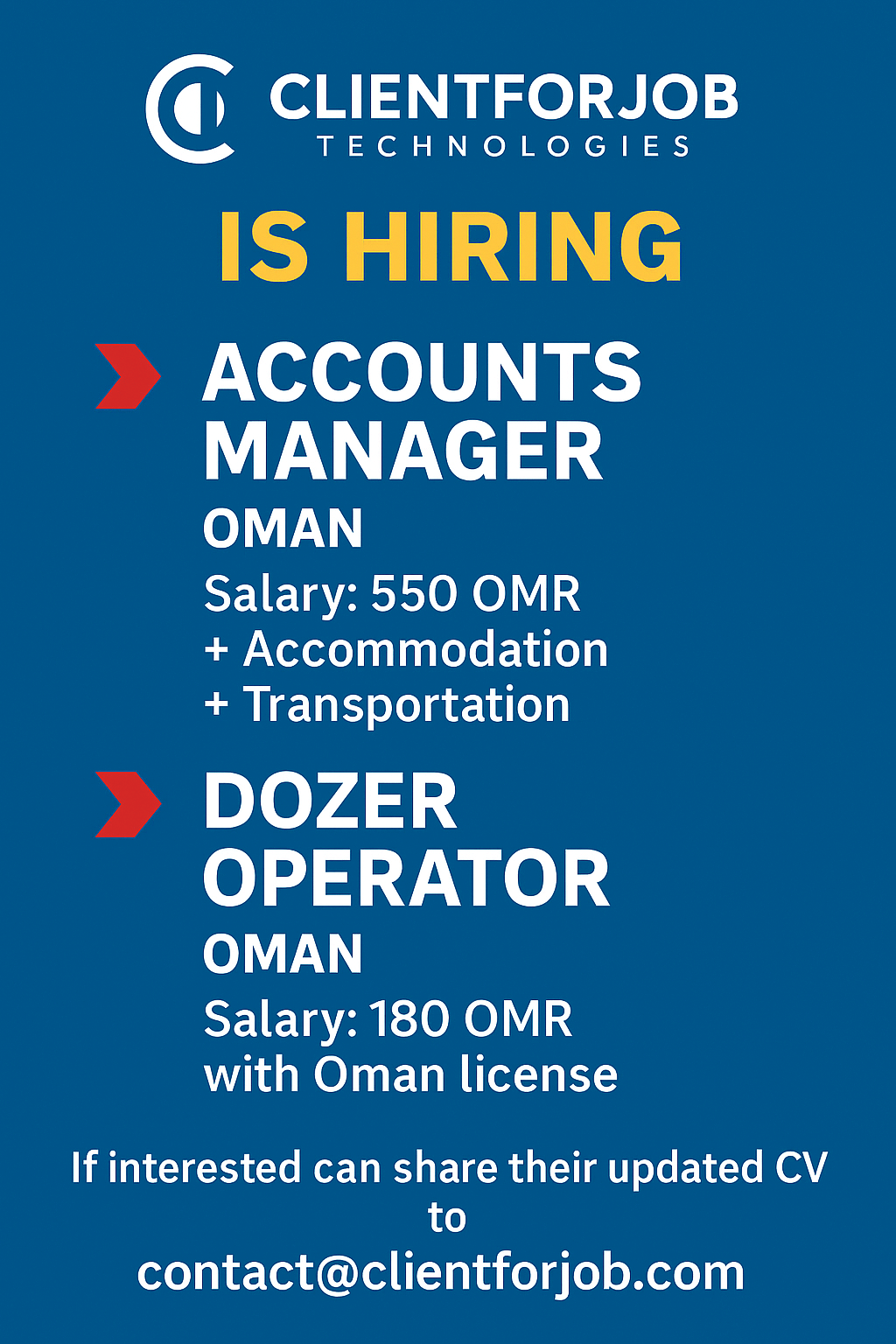 accounts amanager and dozer