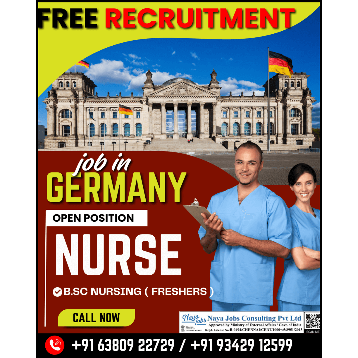 Hiring for Nurses job in Germany Hiring for Nurses job in Germany