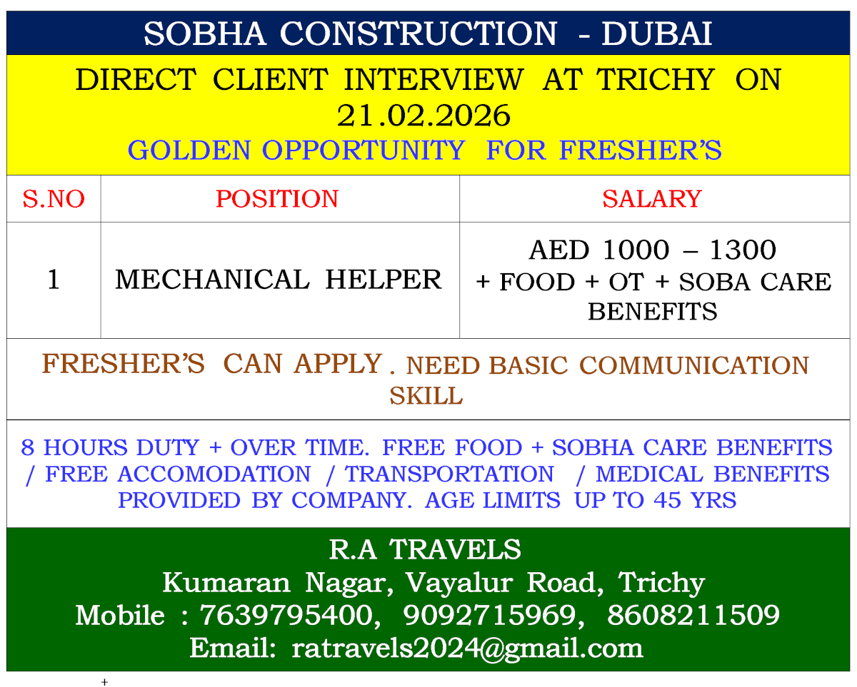 SOBHA CONSTRUCTION - DUBAI SOBHA CONSTRUCTION - DUBAI