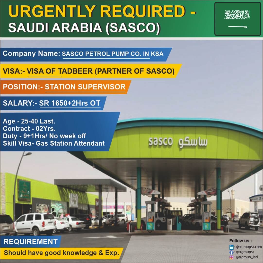 URGENT REQUIRED FOR SAUDI ARABIA URGENT REQUIRED FOR SAUDI ARABIA