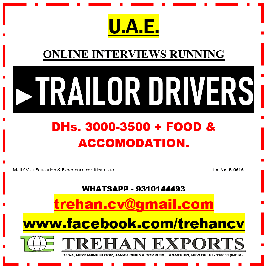 TRAILOR DRIVERS