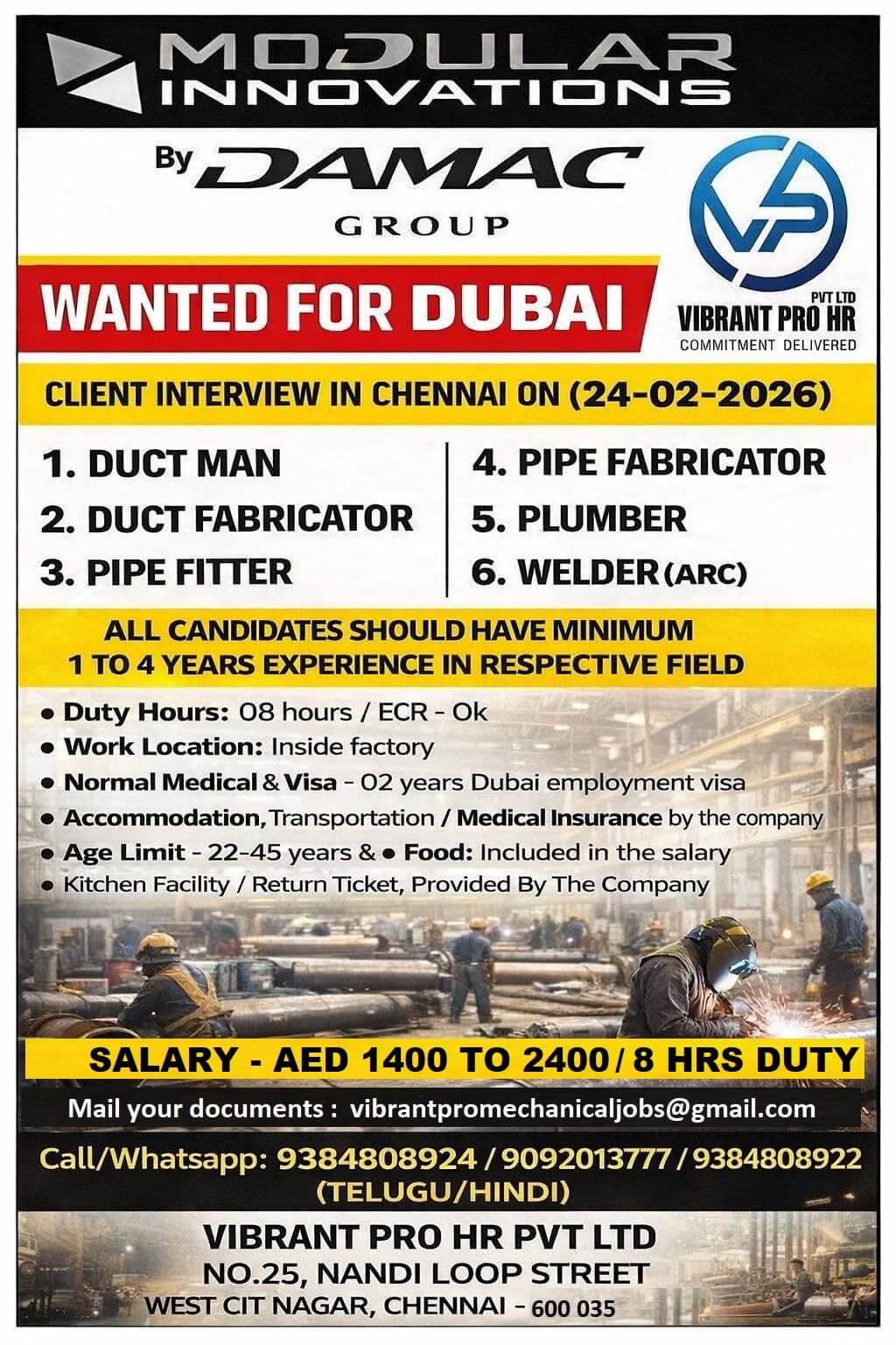 CIIENT INTERVIEW IN CHENNAI ON 24-02-2026 CIIENT INTERVIEW IN CHENNAI ON 24-02-2026