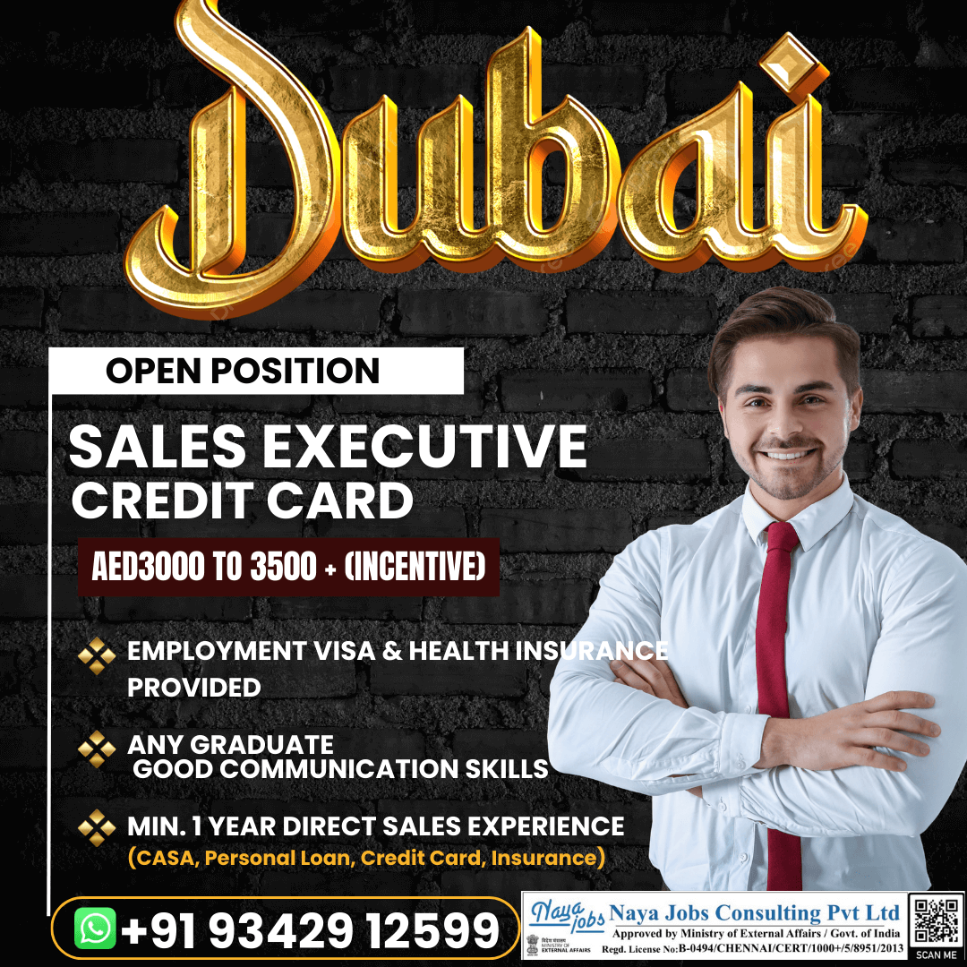 Urgent Hiring Banking Sales Jobs in Dubai | Immediate Joining Urgent Hiring Banking Sales Jobs in Dubai | Immediate Joining