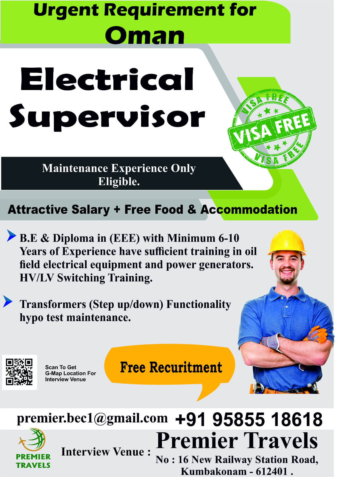 Electrical Supervisor