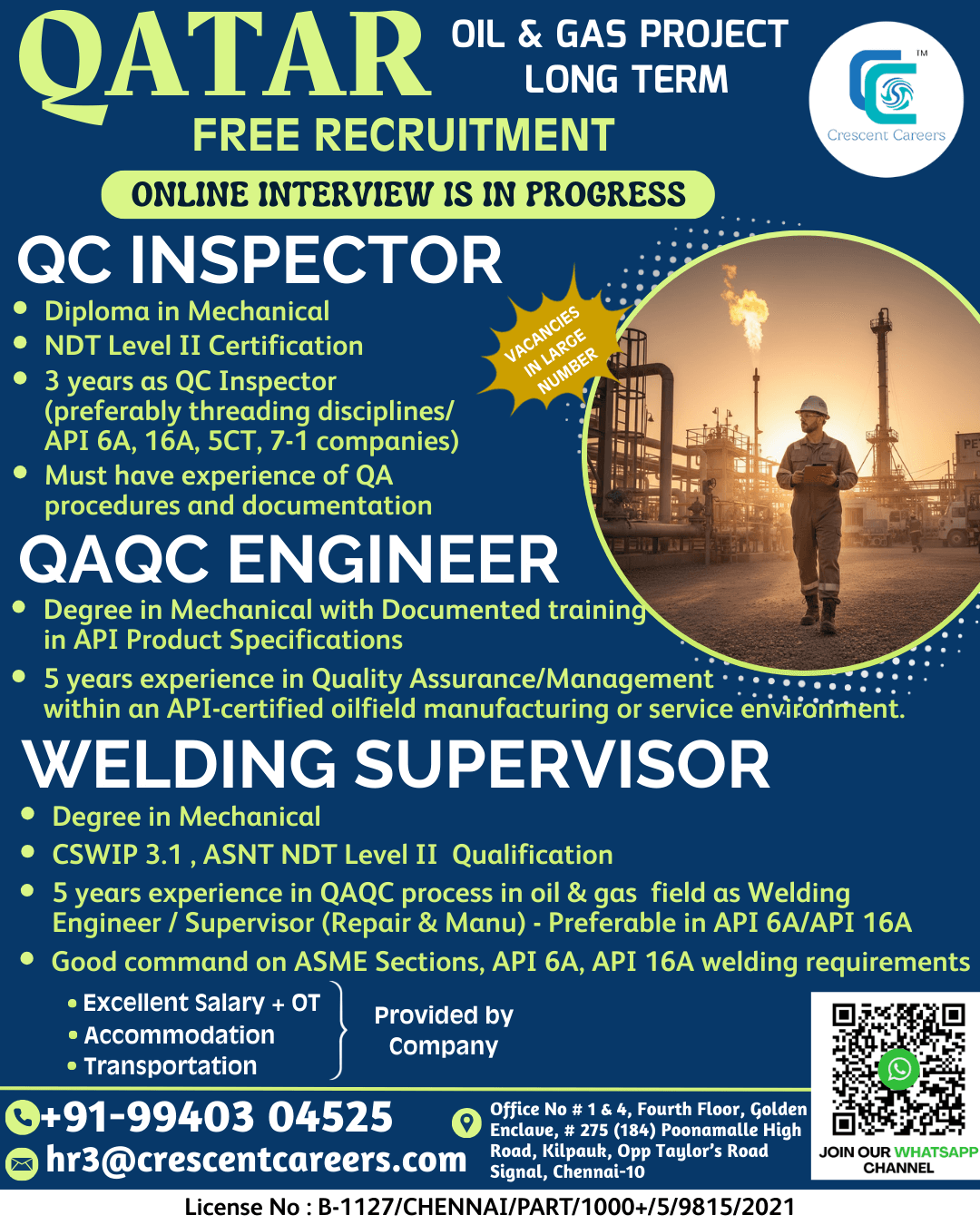 FREE RECRUITMENT FOR QATAR COUNTRY FREE RECRUITMENT FOR QATAR COUNTRY