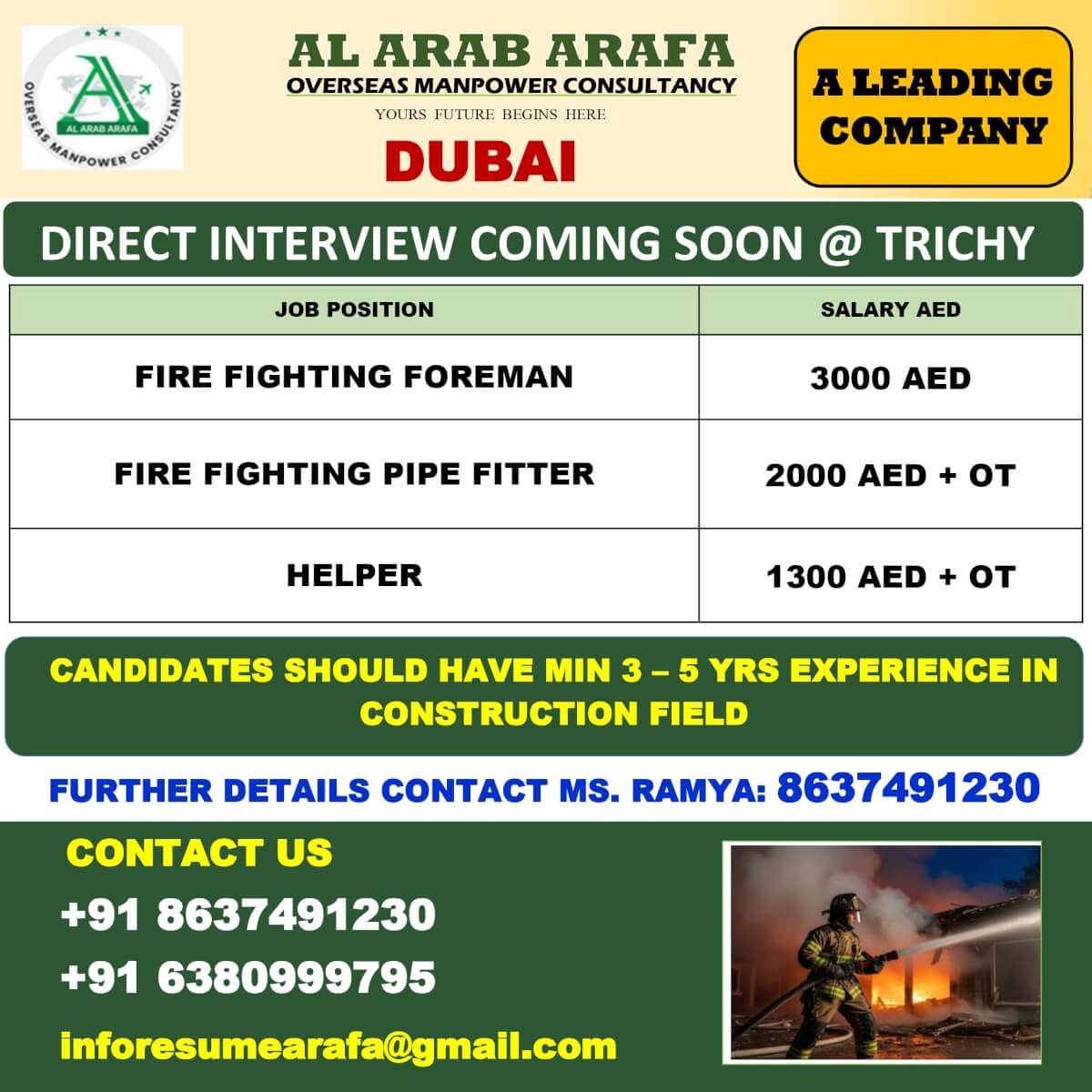 DIRECT INTERVIEW ON COMING SOON @ TRICHY DIRECT INTERVIEW ON COMING SOON @ TRICHY
