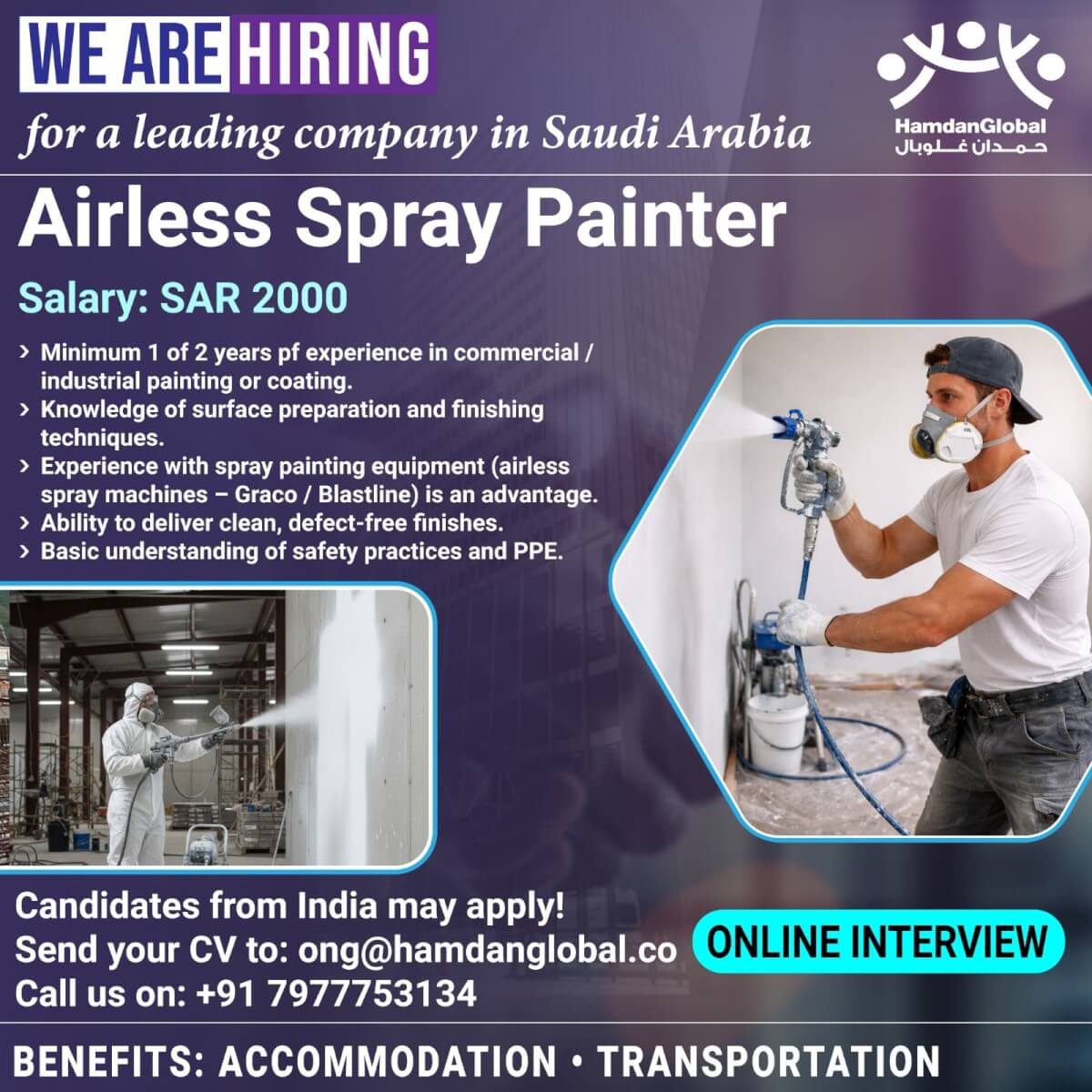 Urgent Requirement for AIrless Spray Painter