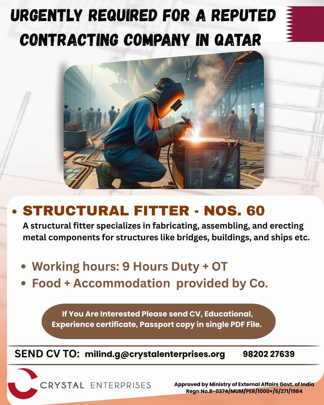 URGENTLY REQUIRED REPUTED CONTRACTING CO. IN OMAN