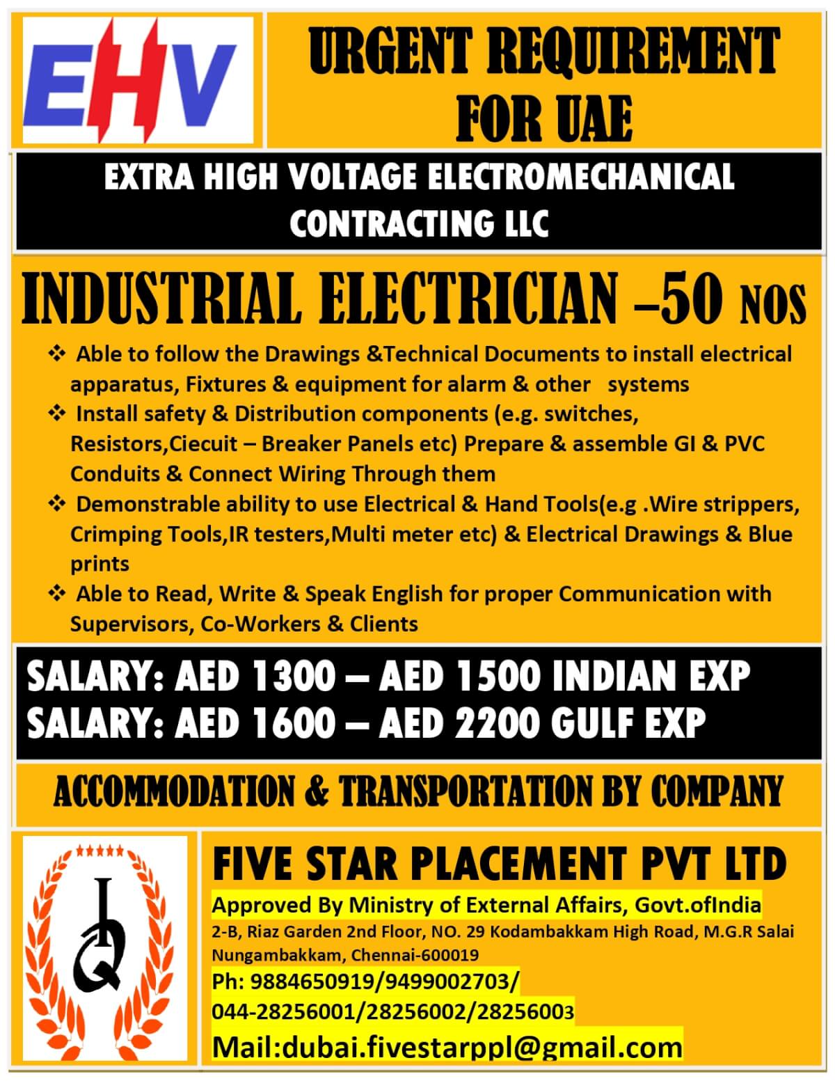 URGENT REQUIREMENT FOR UAE URGENT REQUIREMENT FOR UAE