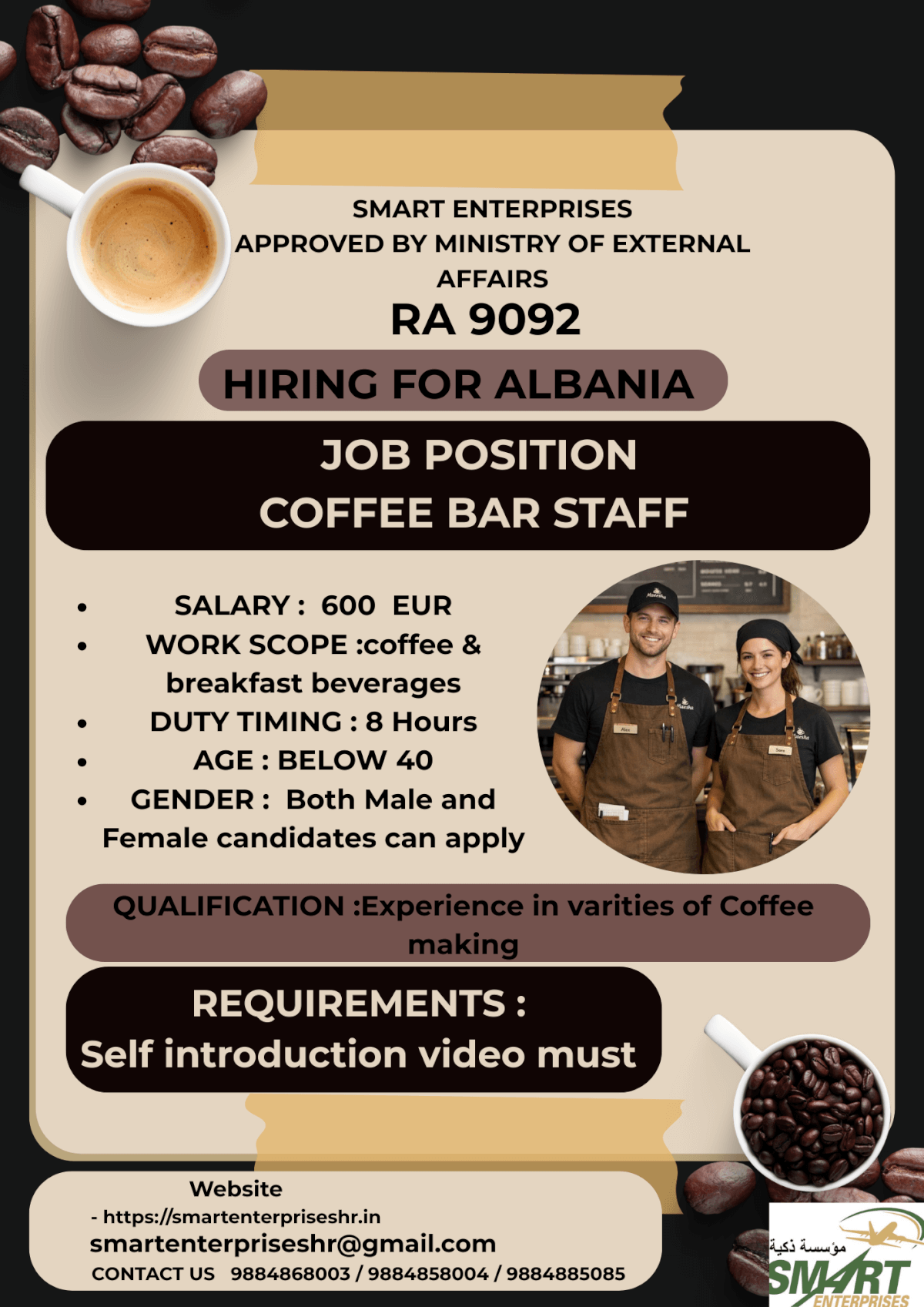 URGENT REQUIREMENT FOR ALBANIA URGENT REQUIREMENT FOR ALBANIA