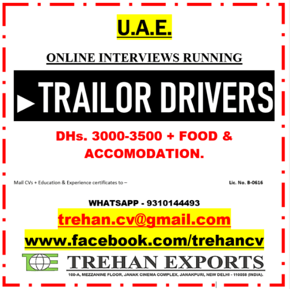 TRAILOR DRIVERS