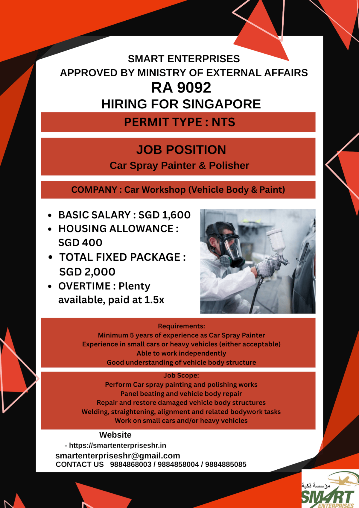 URGENT REQUIREMENT FOR SINGAPORE URGENT REQUIREMENT FOR SINGAPORE