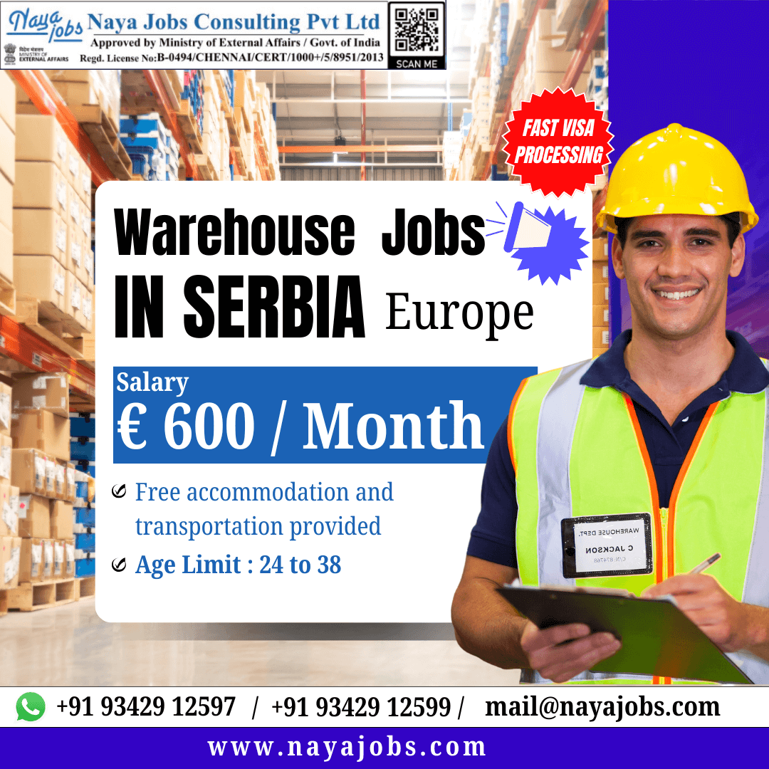 WAREHOUSE JOBS IN Serbia (EUROPE) WAREHOUSE JOBS IN Serbia (EUROPE)