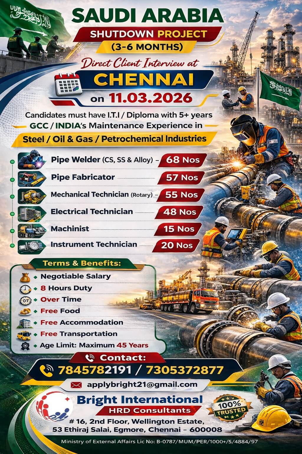 Shutdown Requirement (3-6 Months)