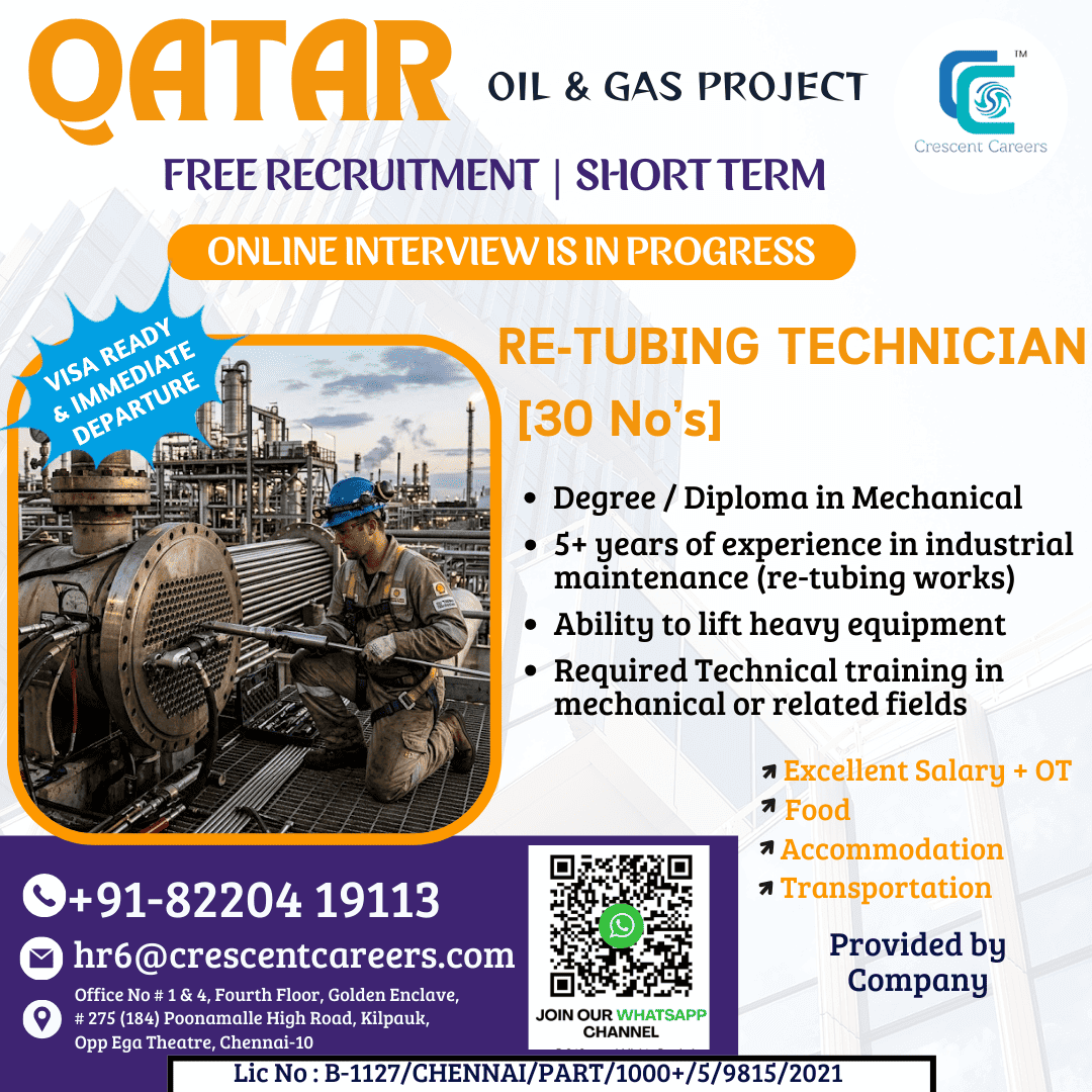 RE-TUBING TECHNICIAN