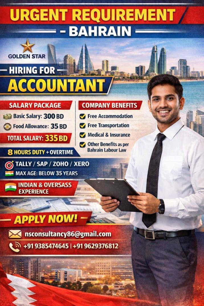 LEADING ACCOUNT REQUIREMENT BAHRAIN