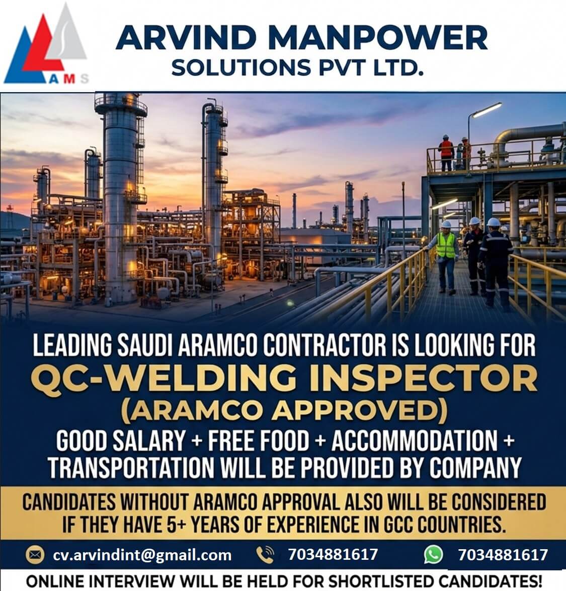 QC Welding Inspector