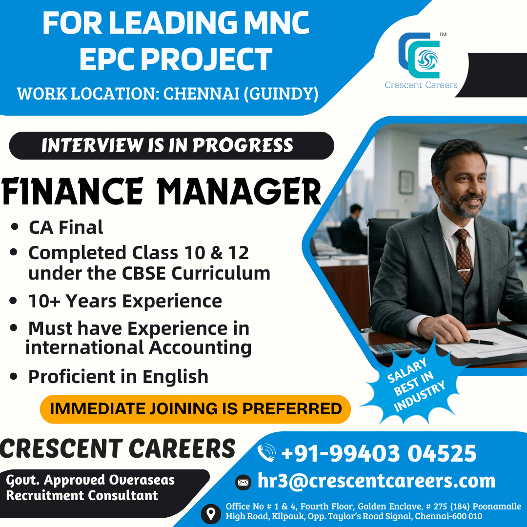 FINANCE MANAGER