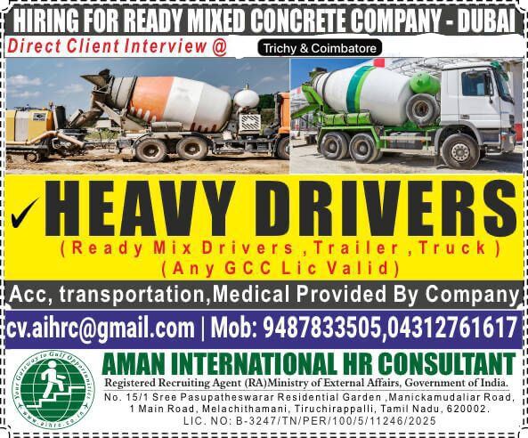 Ready Mix Concrete Company-Dubai