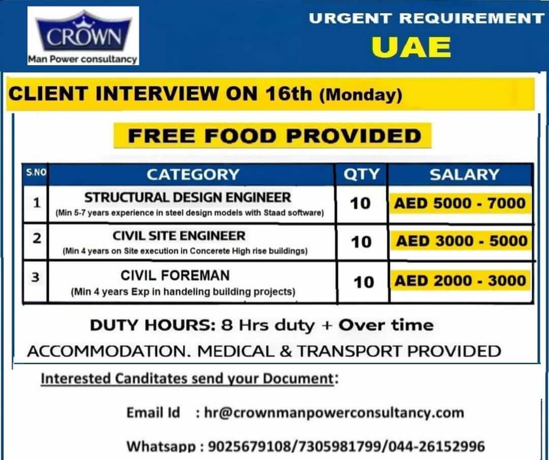 Hiring Now Dubai