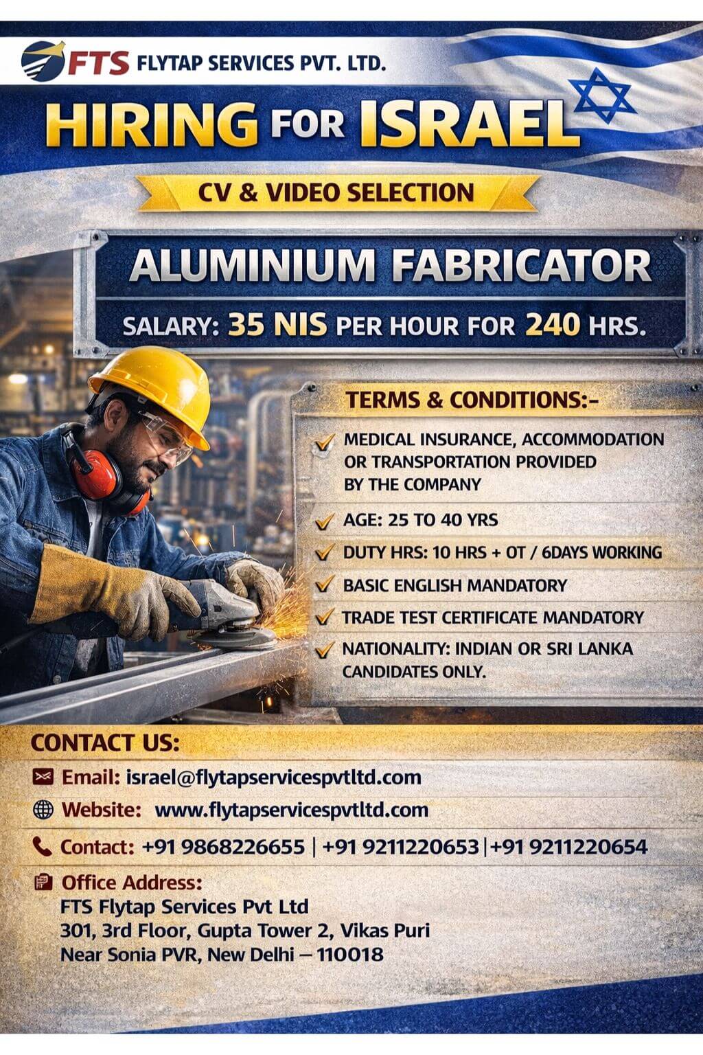 Jobs in Israel | Overseas Job Opportunity