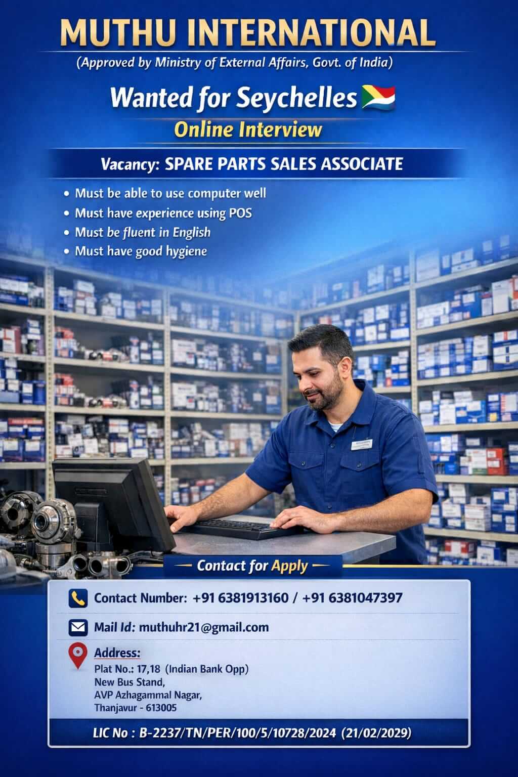 wanted for Seychells wanted for Seychells