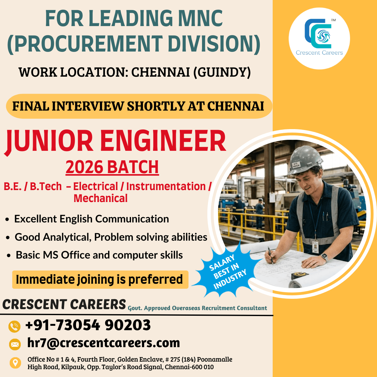 JUNIOR ENGINEER