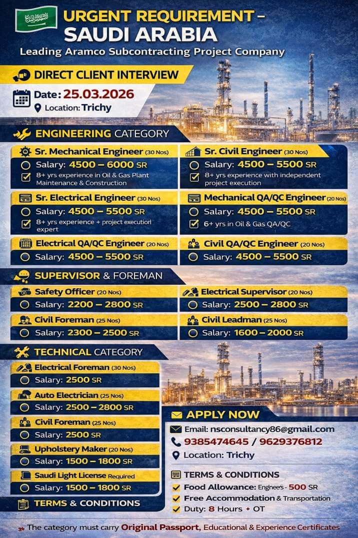 LEADING ARAMCO SUBCONTRACTING PROJECT COMPANY SAUDI ARABIA