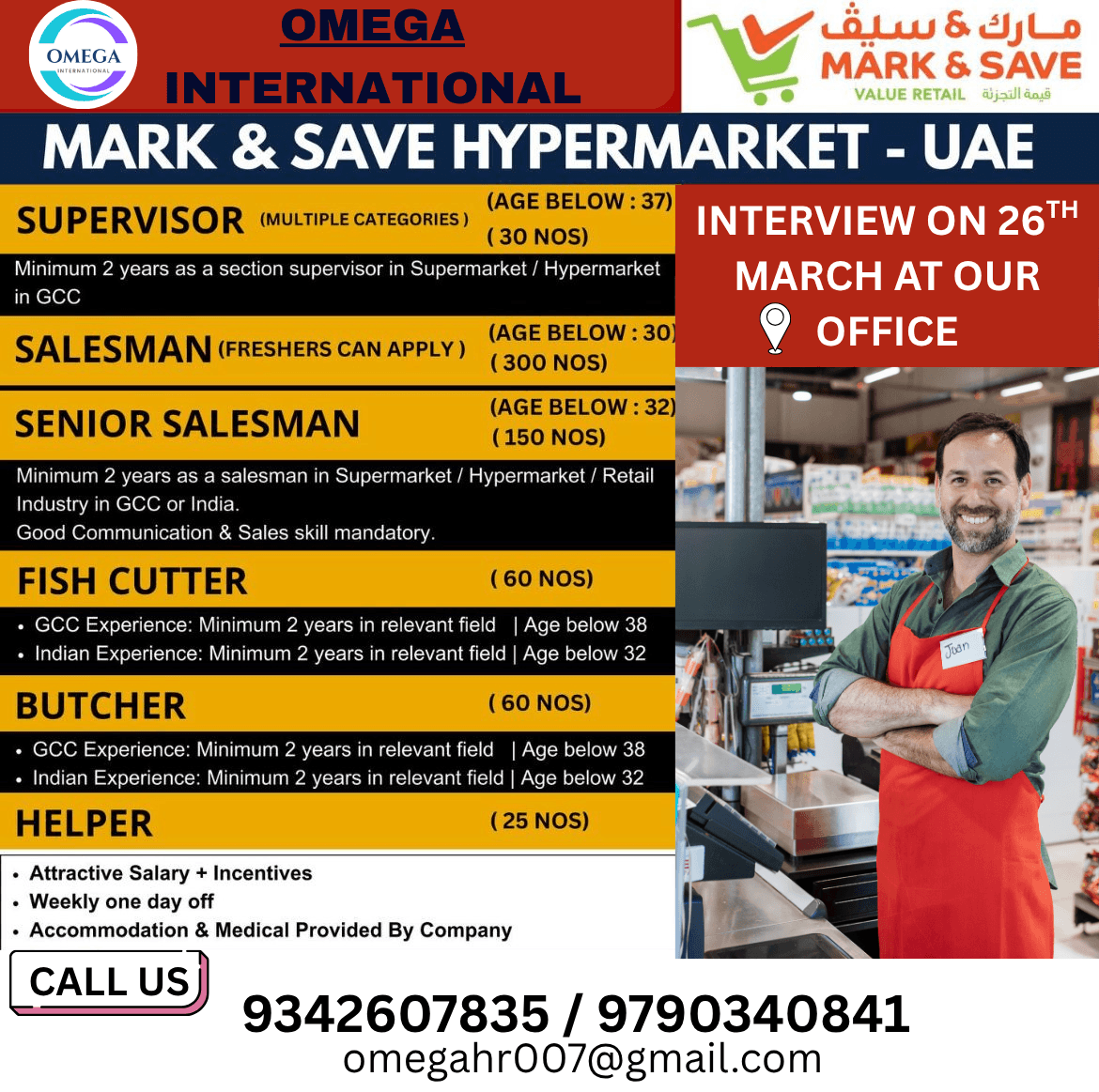 HIRING FOR DUBAI HIRING FOR DUBAI