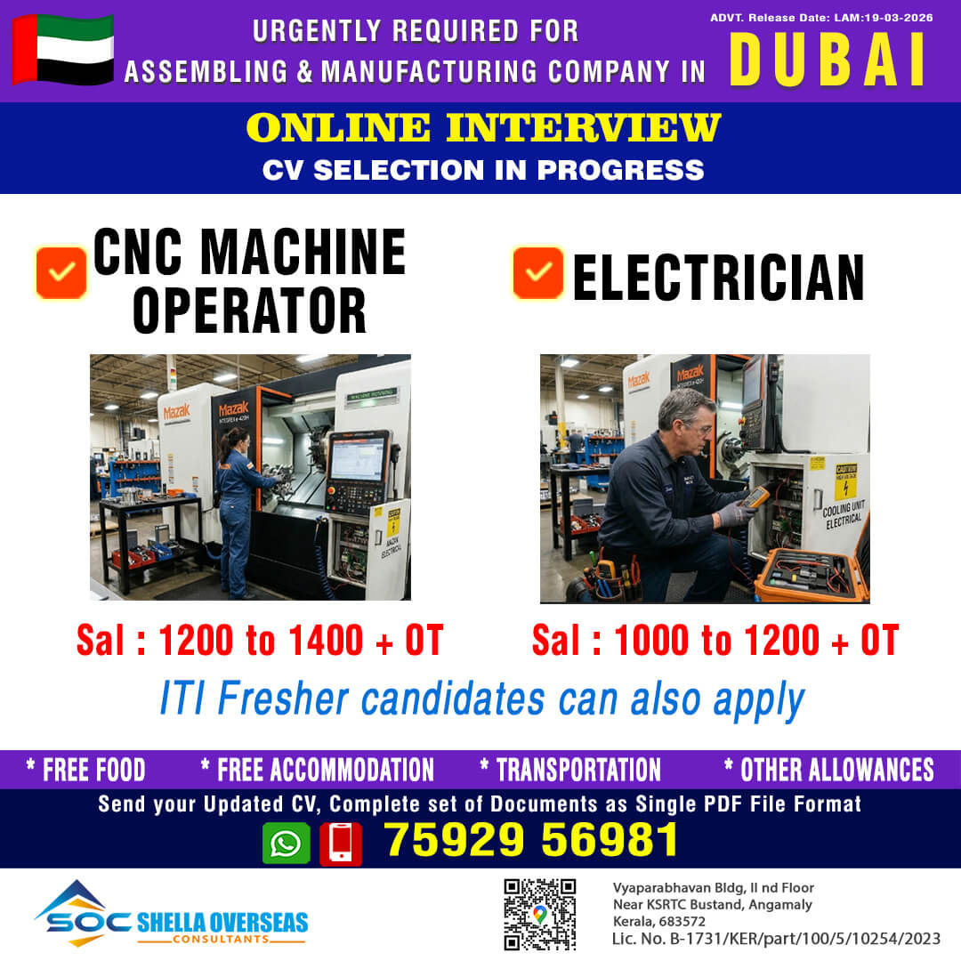 CNC Operator & Electrician